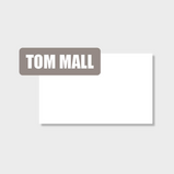 Visitkort - enkelsidig  tom mall 2 - redigera själv