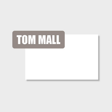 Visitkort - enkelsidig  tom mall 2 - redigera själv