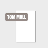 Visitkort - enkelsidig  tom mall - redigera sj&auml;lv